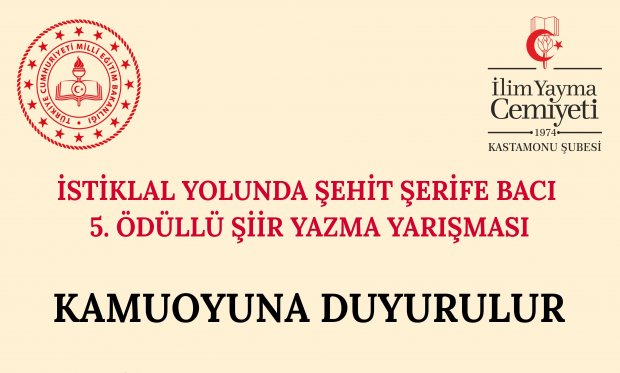 KAMUOYUNA DUYURULUR